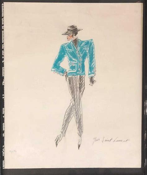 yves saint laurent quadro|yves saint laurent drawings.